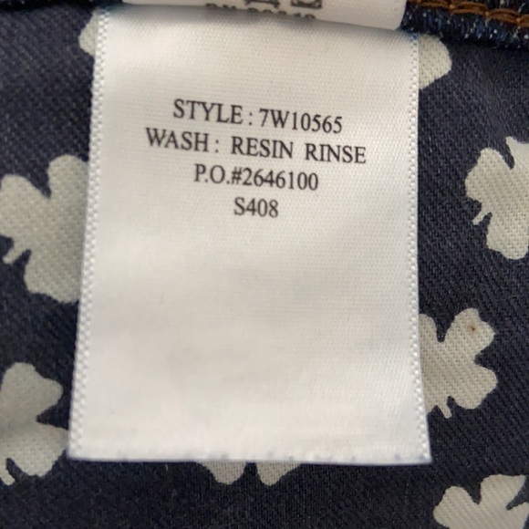 Lucky Brand Jeans Dark Wash Flared Reg Inseam 6 28 - Picture 8 of 10